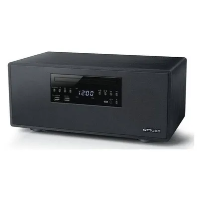 Produktbild von Muse M-692 BTC, Heim-Audio-Mikrosystem, Schwarz, 60 W, FM, PLL, LED, CD, CD-R, CD-RW