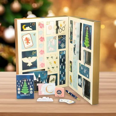 Produktbild von Harry Potter Advent Calendar Stationery 24 Day Hogwarts