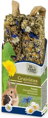Produktbild von JR Farm Farmy's Grainless Gänseblümchen-Kornblume140 g