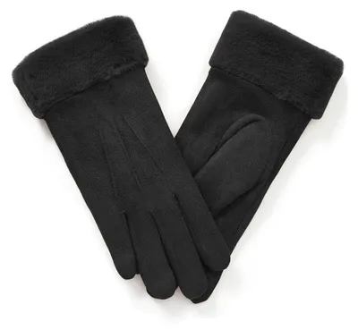 Produktbild von Handschuhe Damen Winter Warm Touchscreen Gefüttert M Schwarz