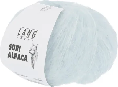 Produktbild von Lang Yarns - Suri Alpaca 0021 hellblau