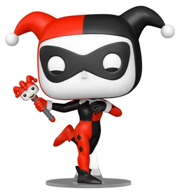 Productafbeelding van Batman: The Animated Series POP! Heroes Vinyl Figuur, Harley Quinn, 9 cm