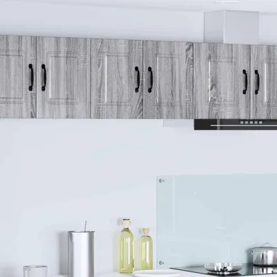 Produktbild von "Schlussverkauf" Küchenschrank/Sideboard - 1 pc - Aufbewahrungsschrank moderne - Graues Sonoma 30x31x40 cm Holzwerkstoff  C10582