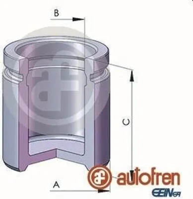 Produktbild von AUTOFREN SEINSA Bremssattel-Kolben passend für MERCEDES-BENZ M-Klasse (W166) 48mm Stahl