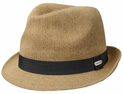 Imagen del producto de Sombrero de algodón estilo trilby para mujeres y hombres