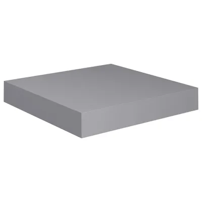 Immagine prodotto di vidaXL Scaffale da parete galleggiante grigio 23x23,5x3,8 cm MDF