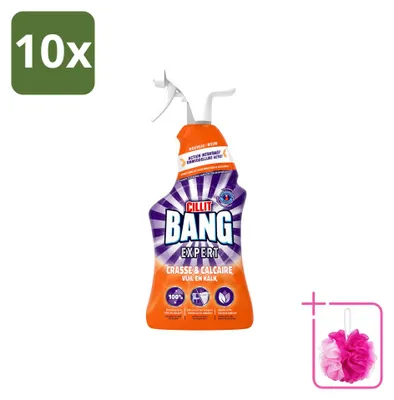 Produktbild von 10 x Cillit Bang Kalk & Schmutz Reiniger - 750 ml - Sparpackung - 10 Stücke