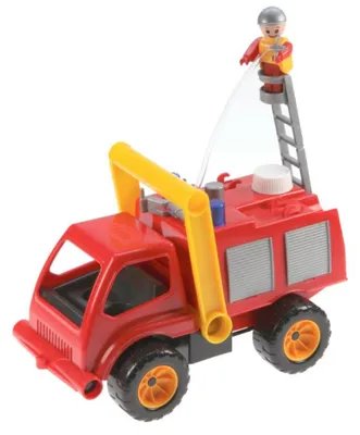 Obrázok produktu pre Lena 04155, Nákladné auto, Fire truck, 3 rok / roky, Plast, Čierna, Šedá, Červená, Žltá