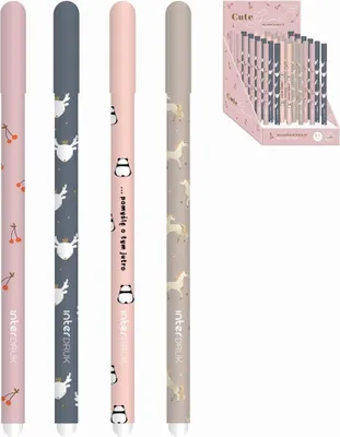 Image de Cute Girl stylo effaçable bleu (36pcs)
