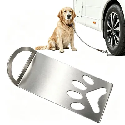 Immagine prodotto di Ancoraggio per cani per garantire la sicurezza in auto e in campeggio