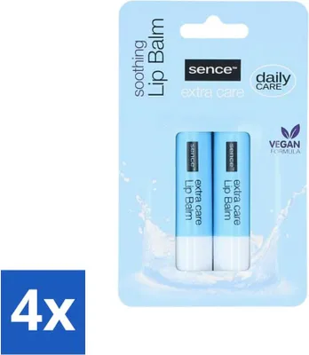 Produktbild von Sence Lippenbalsam Normal Hydro Shock 2 Stück - Vorteilspack - 4 Stücke