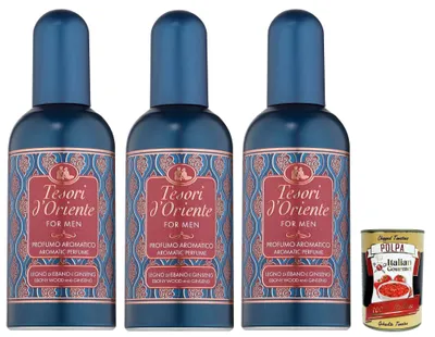Produktbild von Italian Gourmet Edt Herrenparfüm Ebenholz & Ginseng 3x100ml mit Polpa