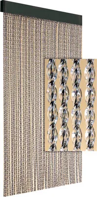 Obrázek produktu pro Závěs do dveří NOLA černá 90x210 cm