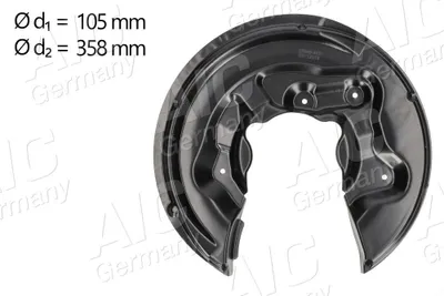 Produktbild von AIC Spritzblech Bremsscheibe für VW TIGUAN (5N) Hinten Links 57849 Ankerblech