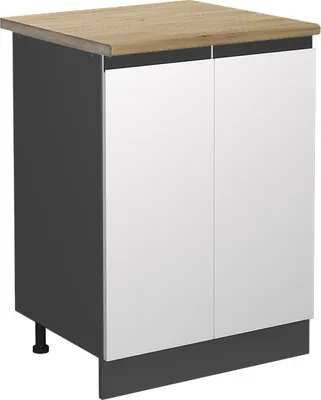 Obrázek produktu pro Spodní skříňka kuchyňské linky Vicco R-Line Bílá 60 cm , PD Dub, Model 46440