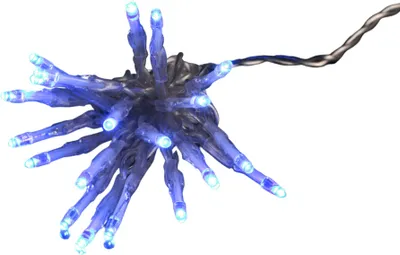 Image de Guirlande Lumineuse LED Clignotante 50 LED Bleues 5 m
