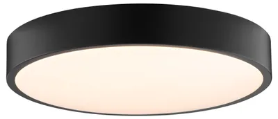 Immagine prodotto di Lampada da soffitto a LED Brilliant Delvin, sensore di presenza, 33 cm, 2400 lm, 3000 K, metallo, nero