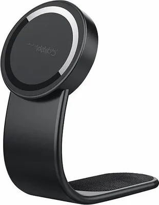 Image de Support smartphone pour voiture avec chargeur compatible MagSafe et Qi