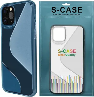 Image de Coque S-Case TPU Bleu pour Huawei P40 Lite E - Protection Élégante et Durable KP9227