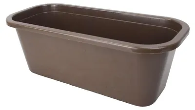 Produktbild von Kunststoff Blumenkasten 40cm in türkis, pink, grün, anthrazit, weiß oder braun