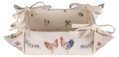 Produktbild von CAR47 Brotkorb Beige 35x35x8 cm