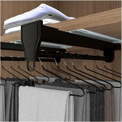 Zdjęcie produktu dla Organizer do szuflad na ubrania – Kast – oszczędność miejsca – 46,5 cm – czarny