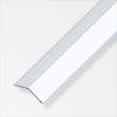 Produktbild von alfer Niveauausgleichs-Profil 1 m, 37 x 10 mm Aluminium eloxiert silber
