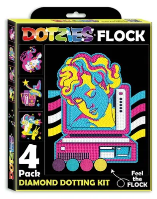 Produktbild von DOTZIES BY DIAMOND DOTZ - Diamond Painting Neon Retro Klassiker