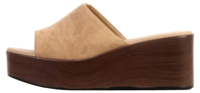 Produktbild von LBS-Sandalen mit Keilabsatz zum Hineinschlüpfen