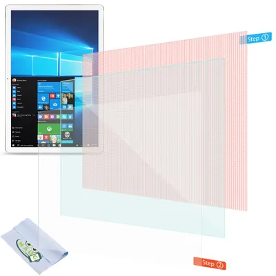 Produktbild von Displayschutzfolie Tablet 7 - 9 Zoll Universal 2x Displayfolie Schutzfolie Folie
