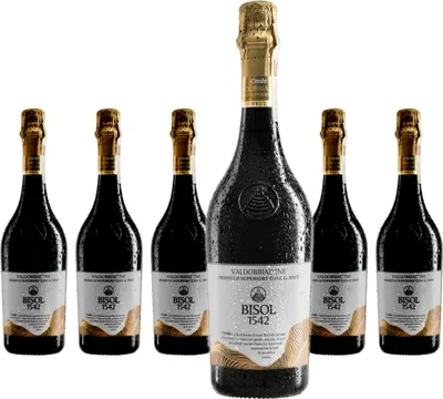 Produktbild von 6 x Bisol Crede Brut Valdobbiadene Prosecco Superiore DOCG