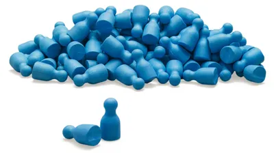 Immagine prodotto di Set di 100 pezzi da gioco in blu