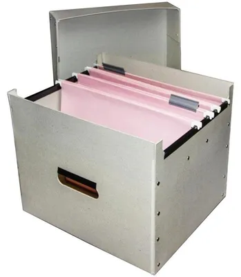 Zdjęcie produktu dla Krabice na závěsné desky Standard Emba, karton, 325x285x270 mm