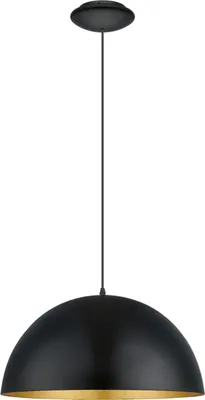 Immagine prodotto di Lampadario Eglo 94936 GAETANO E27 1x60W nero