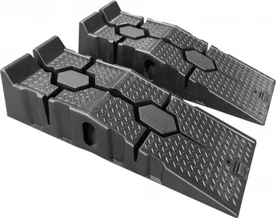 Produktbild von Auffahrrampe aus Kunststoff, schwarz,1 SET=2 Stck