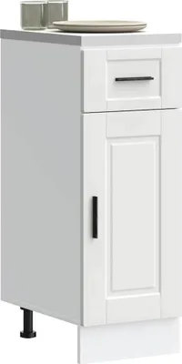 Produktbild von "2026 Promotion" Küchenunterschrank - Sideboard Küche - Porto Weiß Holzwerkstoff - Mehrzweckschrank CC31324