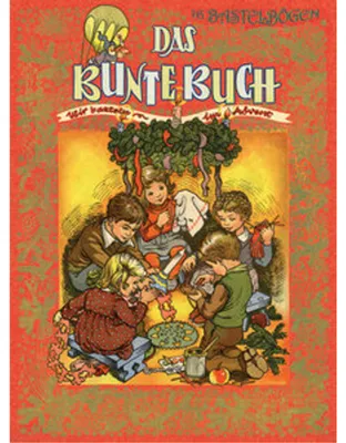 Produktbild von Das Bunte Buch - Weihnachts-Bastelbögen