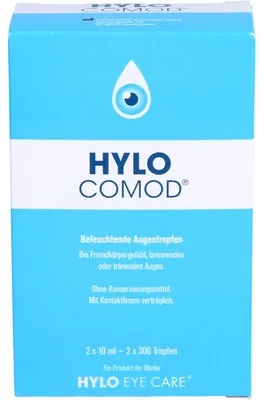 Produktbild von HYLO COMOD befeuchtende Augentropfen, 20 ml Lösung