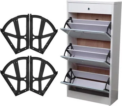 Produktbild von Rostfreie Schrauben für Möbel - Set aus 4 Stücken - für Schubladen und Schränke
