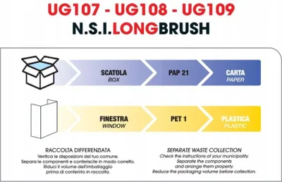 Obrázek produktu pro UG108 Upgrade kartáč - B PRŮMĚR 33 mm délka 18 cm