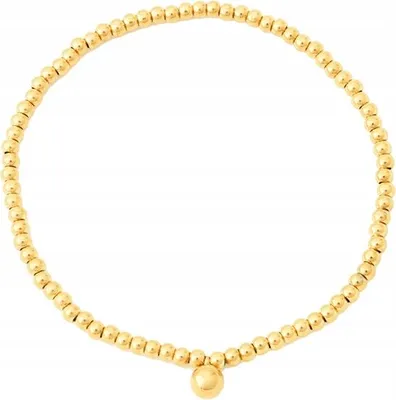 Image de Bracelet de cheville en or 18 carats et acier