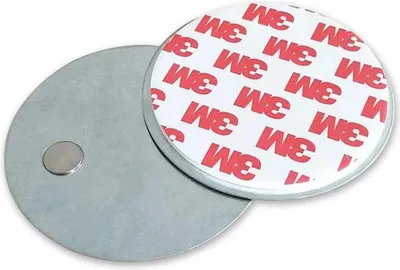 Produktbild von EWANTO Rauchmelder Magnetische Befestigungs-Pads 70 mm Durchmesser HH-4