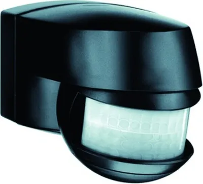 Obrázek produktu pro ESYLUX MD 200, Zeď, Černá, IP44, 2000 lx, 2,5 m, 200°