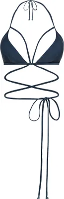 Produktbild von LSCN by Lascana Triangel-Bikini-Top Gina nachtblau Größe 40 Cup A/B