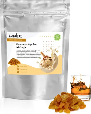 Produktbild von Malaga Geschmackspulver Flavour kalorienarm 300 g