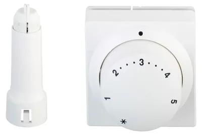 Produktbild von Danfoss Ferneinstellelement RA 5062 Farbe RAL 9016 Weiß