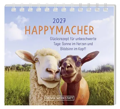 Produktbild von Mini-Kalender 2027 Happymacher