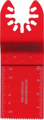 Produktbild von Schmith Tauchsägeblatt Holz 34x40mm 50CRV Säbelsägeblätter Stichsägeblatt Multitool Zubehör Fuchsschwanz Säge Werkzeug Pendelhubsäge Universal
