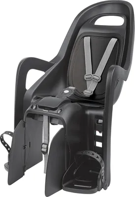 Produktbild von POLISPORT Groovy Maxi CFS Fahrradkindersitzhalterung hinten - Schwarz/Dunkelgrau
