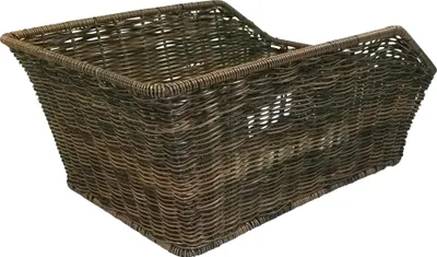 Produktbild von Fahrradkorb Rattanlook Gepäckträgerkorb Korb Schultaschen Taschenkorb